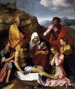 Andrea del Sarto Pieta with Saints painting